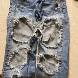 Ripped jeans